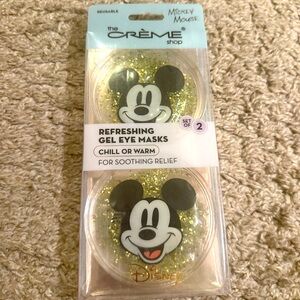 Creme Shop Mickey Mouse Reusable Refreshing Gel Glitter Eye Masks